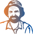 Jim's face logo