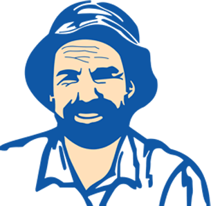 Jim's logo face