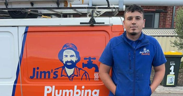 Serkan, plumber Melbourne for Jim's