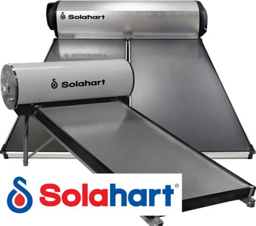 Solahart HIghLine systems with company logo