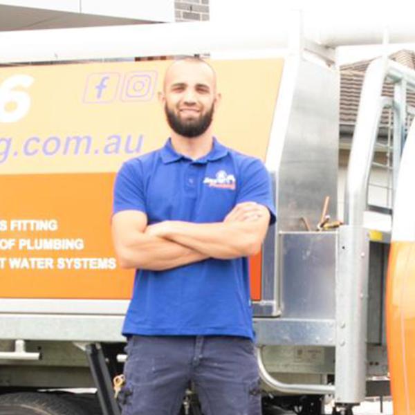 Volkan, owner of Jim's Plumbing Ryde